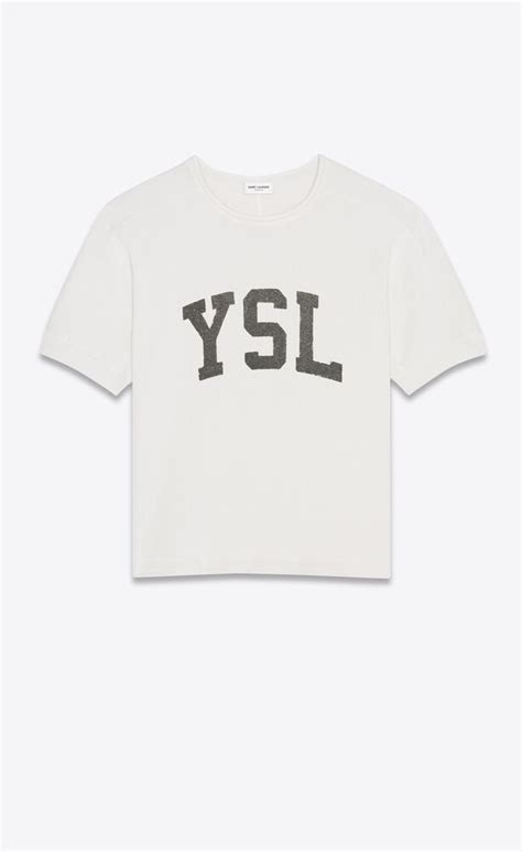 mens vintage ysl t shirt